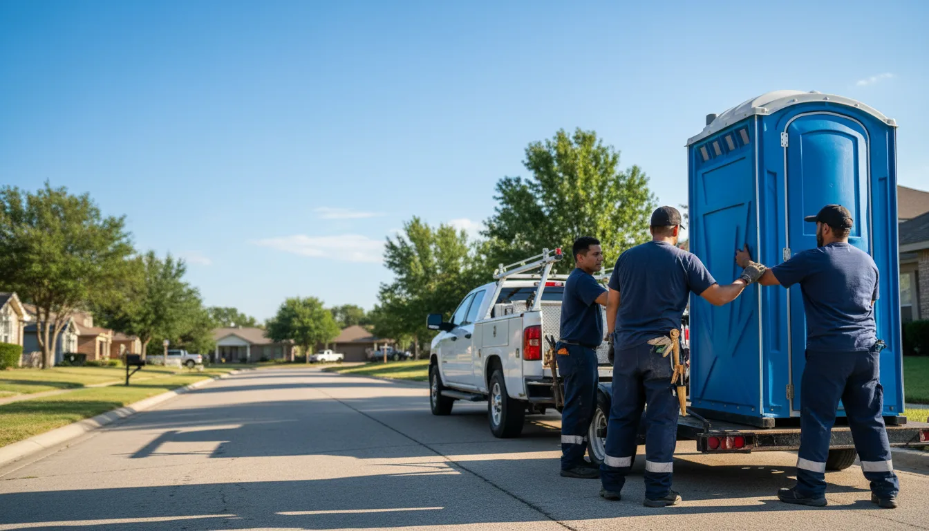 Portable Toilet Rental in O Brien, TX near me